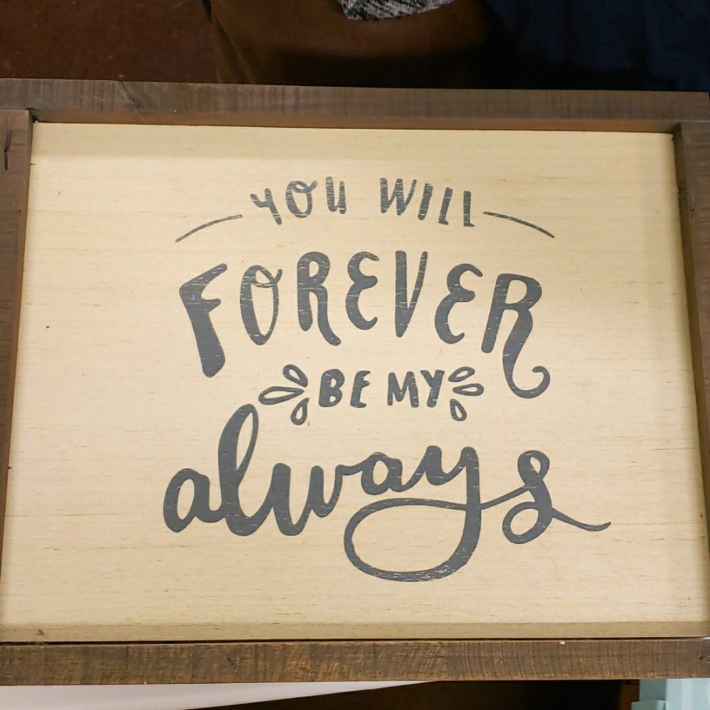 Framed decor Love